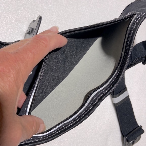 Marika Slim Crossbody/Fanny Pack. With divider & earbud cord access. Never Used. - Picture 3 of 10